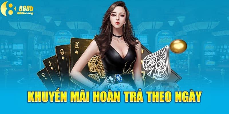 Mức hoàn trả cược với giá trị lên đến 25% tại 888B