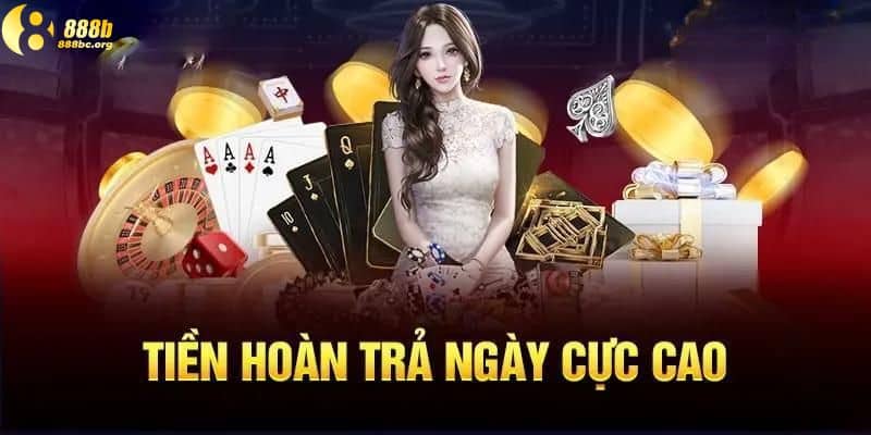 Hoàn trả cược 888b